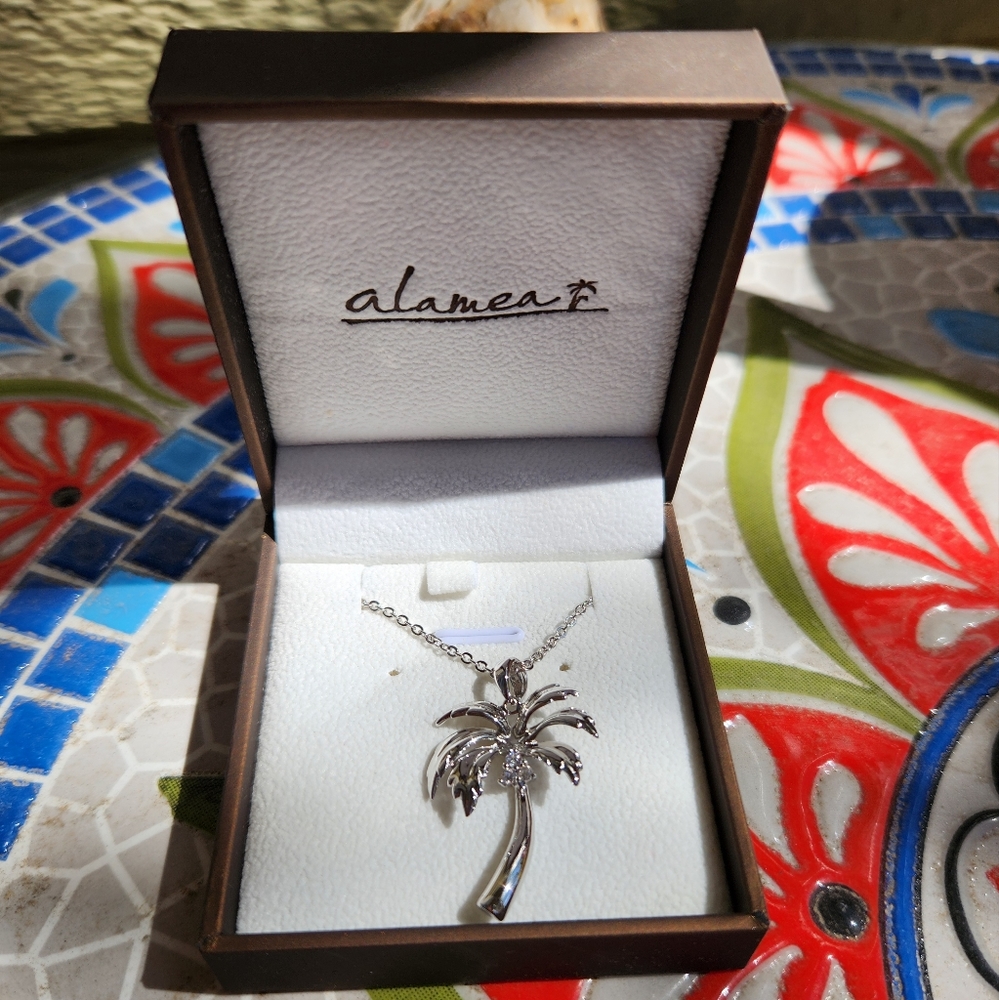 Palm Tree Necklace
